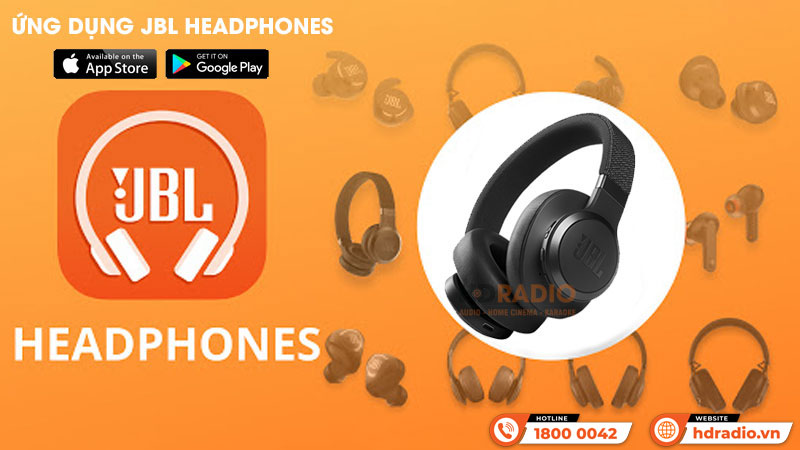 Điều khiển app Tai nghe JBL Tune 520BT