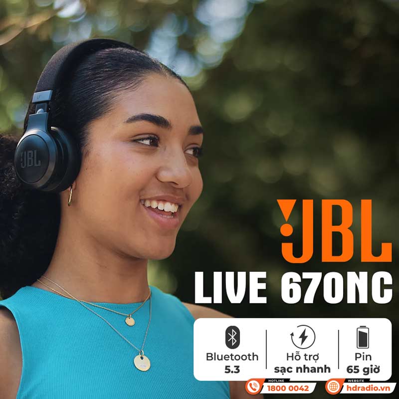 Tính năng Tai Nghe JBL Live 670NC