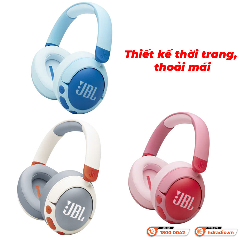 Thiết kế Tai nghe JBL Junior 470NC