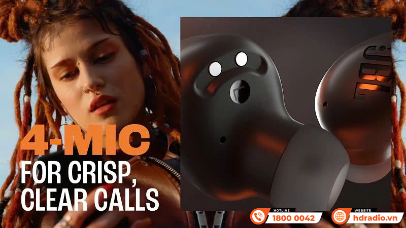 Micro Tai nghe JBL Vibe Buds 2