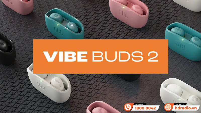 Thiết kế Tai nghe JBL Vibe Buds 2