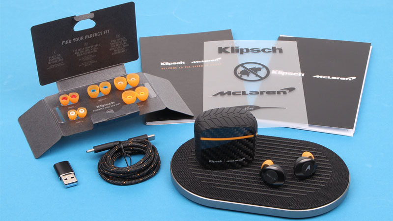 Tai Nghe Bluetooth Klipsch T5 II ANC Mclaren Edition