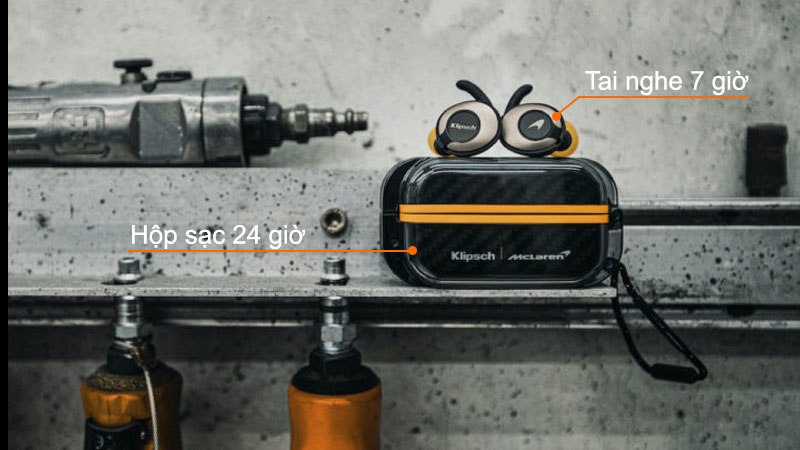 Tai Nghe Bluetooth Klipsch T5 II ANC Mclaren Edition