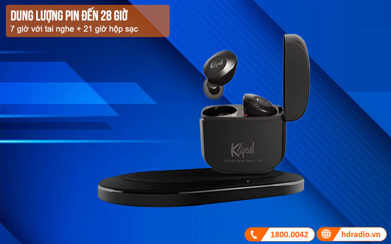 Tai Nghe Klipsch T5 II True Wireless ANC