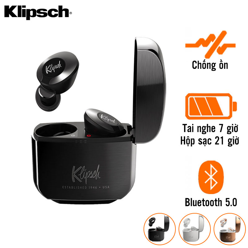 Tai Nghe Klipsch T5 II True Wireless ANC
