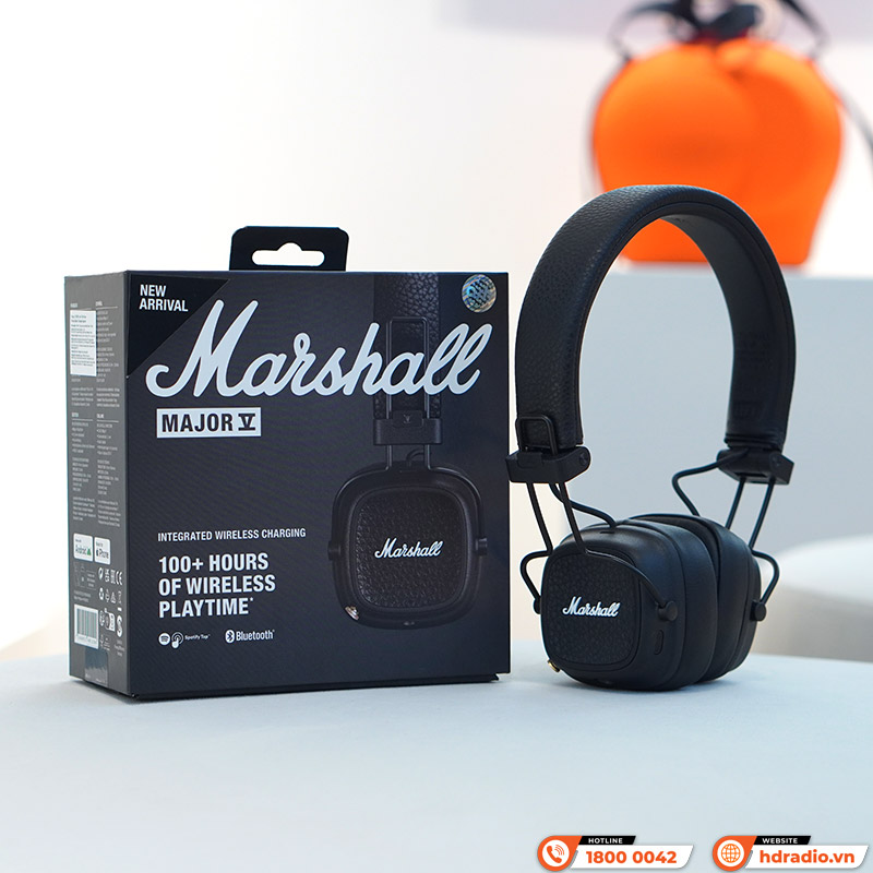 Tai Nghe Chụp tai Marshall Major V (5) Bluetooth 5.3, Pin 100 Giờ, Driver 40mm-1