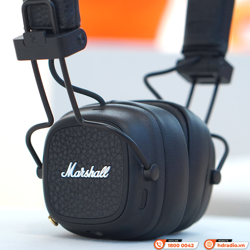 Tai Nghe Chụp tai Marshall Major V (5) Bluetooth 5.3, Pin 100 Giờ, Driver 40mm-3