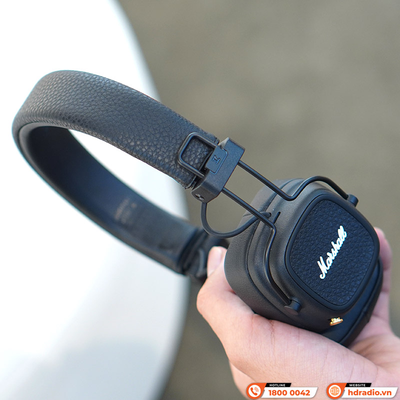Tai Nghe Chụp tai Marshall Major V (5) Bluetooth 5.3, Pin 100 Giờ, Driver 40mm-4