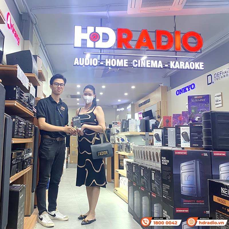 khách hàng mua Tai nghe Marshall Minor 3 chính hãng ASH tại hdradio