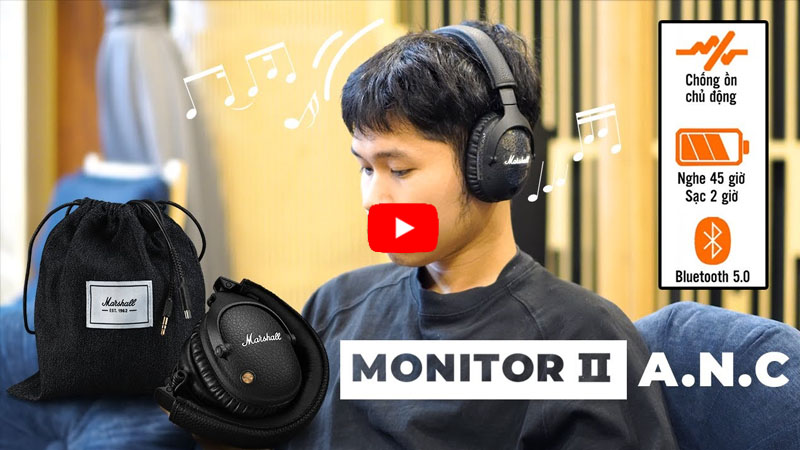 Tai Nghe Chụp Tai Marshall Monitor 2