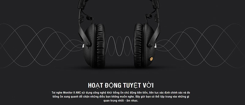 Tai nghe Marshall Monitor 2 ANC