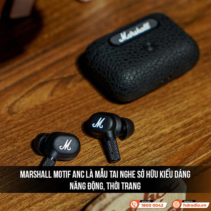 Tai Nghe True Wireless Marshall Motif anc