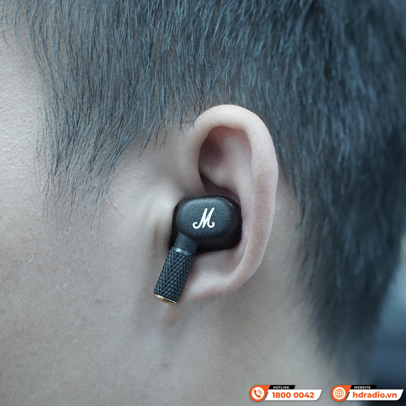 Tai Nghe Không Dây Marshall Motif II (2) A.N.C, Chống Ồn, Pin 6 Giờ, Chống Nước IPX5, Bluetooth 5.3-11
