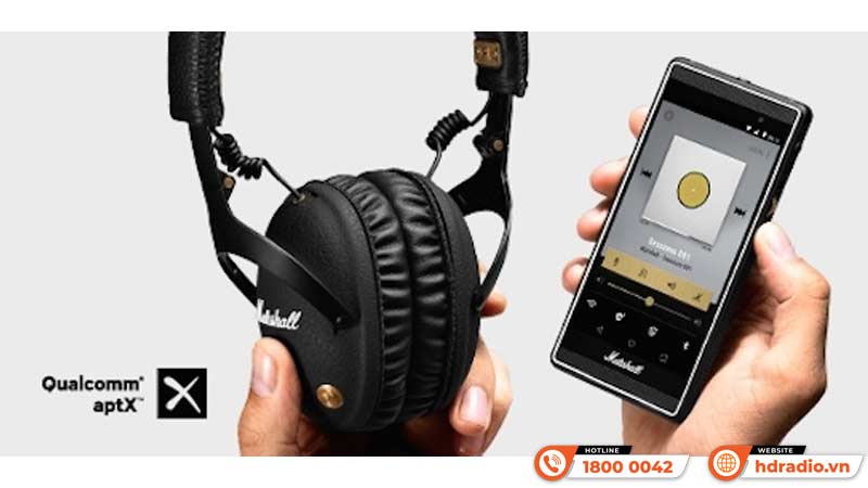 Bluetooth Điện thoại kết hợp loa Marshall London