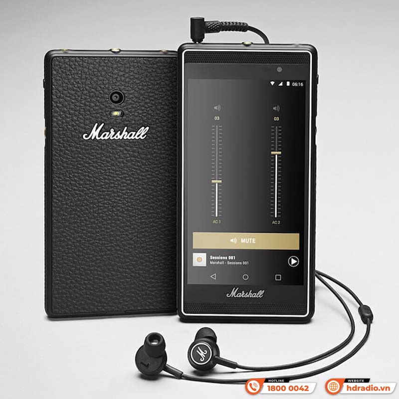 Thiết kế Điện thoại kết hợp loa Marshall London