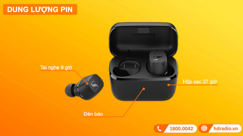 Tai nghe Sennheiser CX True Wireless
