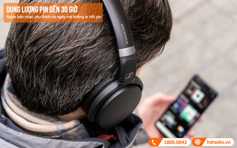 Tai Nghe Chụp Tai Sennheiser HD450SE