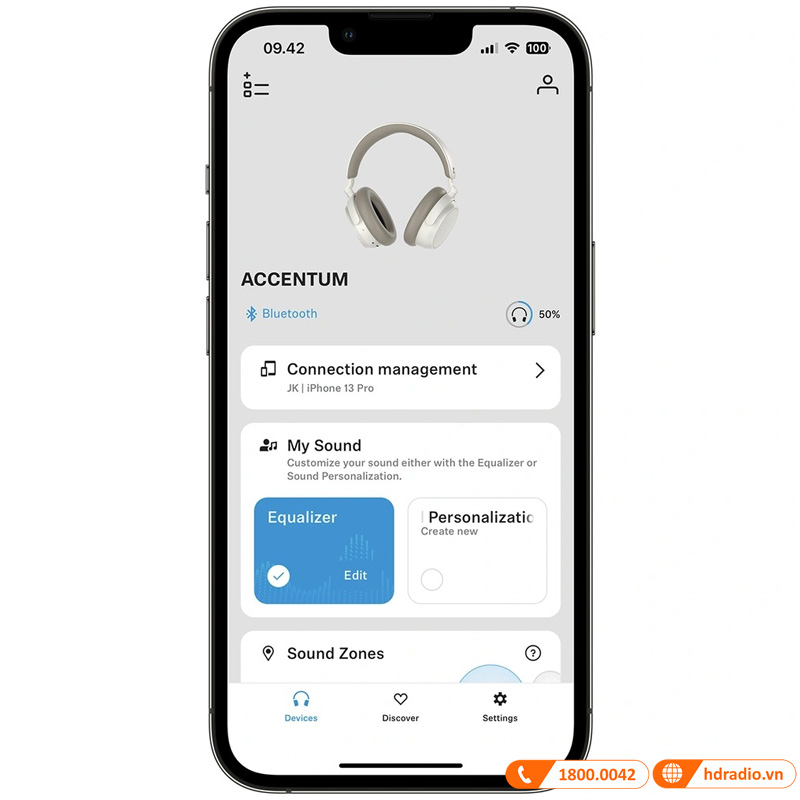 Tai Nghe Sennheiser Accentum Wireless