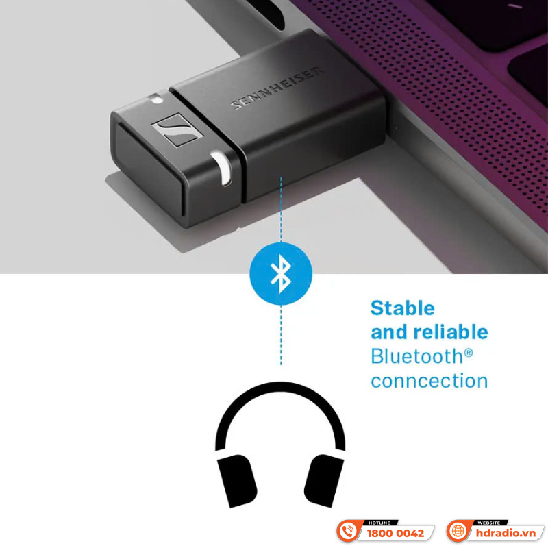 Bộ chuyển đổi Bluetooth Sennheiser BTD 600