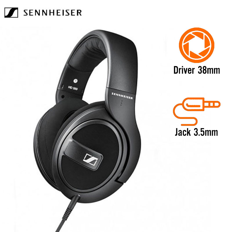 Tai Nghe Sennheiser HD 569 (Chụp Tai, Chống Ồn, Driver 38mm)