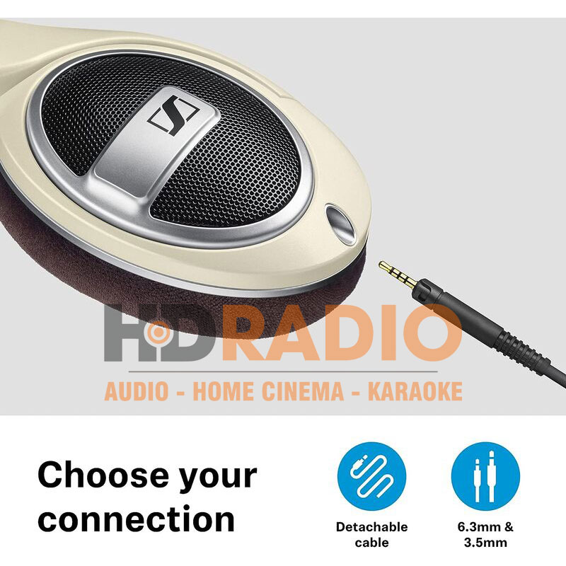 Kết nối Tai Nghe Sennheiser HD 599