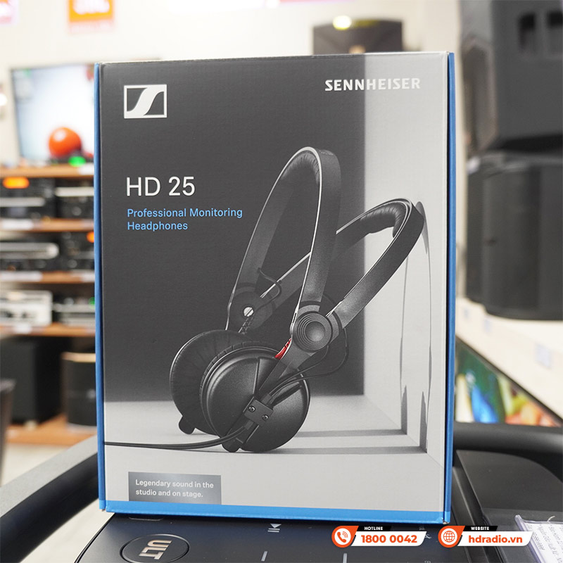 Tai nghe Sennheiser HD25 (Chụp tai, Jack 3.5mm)-1