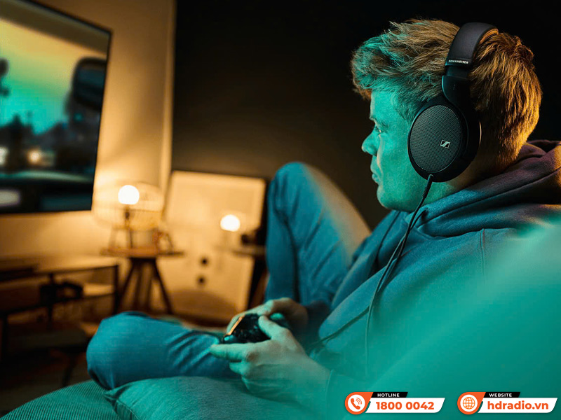 Chơi game Tai nghe Sennheiser HD550