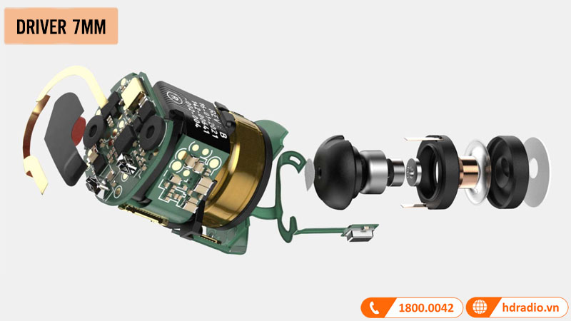 Driver 7mm Trên Sennheiser Momentum True Wireless 3 