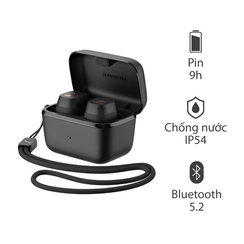 Tai nghe Sennheiser SPORT True Wireless (Không dây, Bluetooth 5.2, IP54)