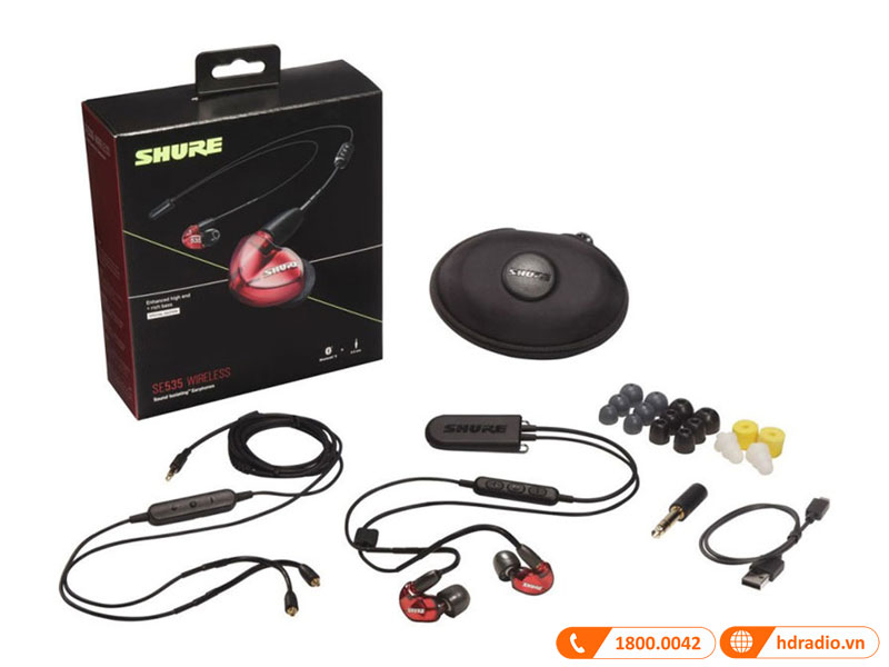 Khử ồn Tai Nghe Shure SE 535 BT2 A