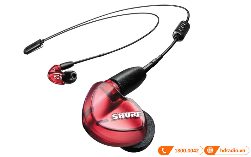 Thiết kế Tai Nghe Shure SE 535 BT2 A