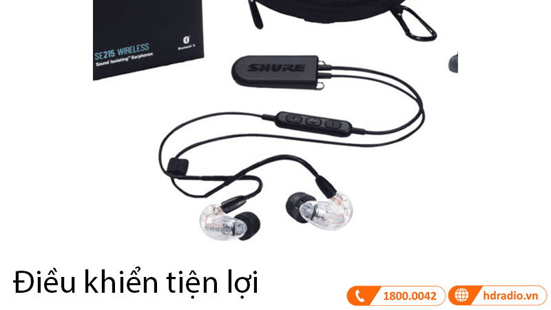 Điều khiển Tai Nghe Shure SE215 BT
