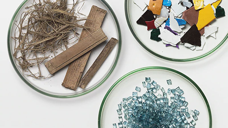 Sử Dụng Vật Liệu Tái Chế và Xenlulo Không Dệt