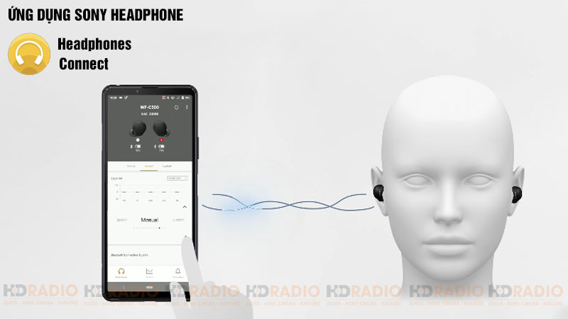 Ứng Dụng Tai Nghe Sony WF-C500
