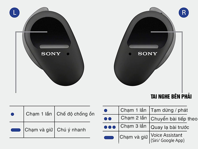 Tai Nghe Sony WF-SP800N