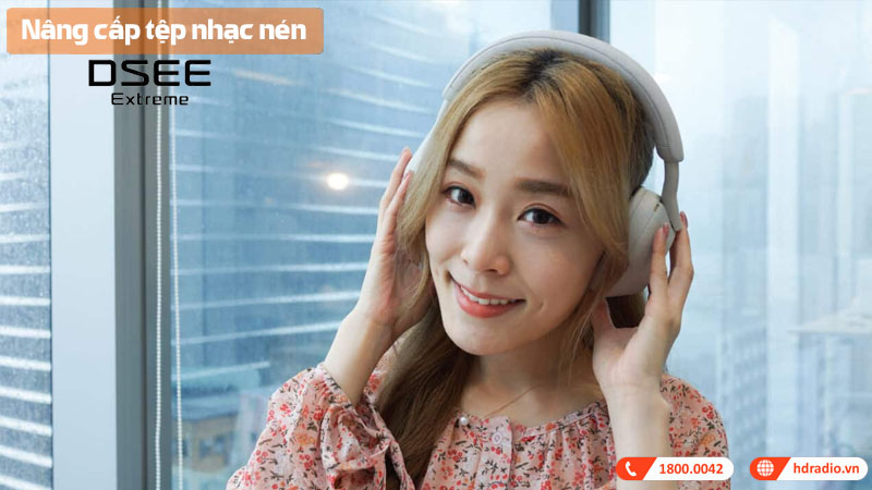DSEE Extreme nâng cấp tệp nhạc nén kỹ thuật số