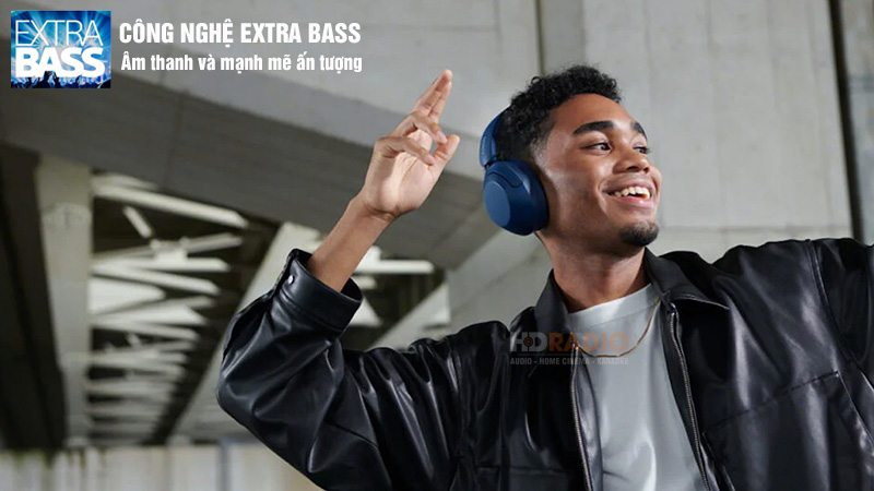 Công Nghệ Extra Bass Được Tích Hợp Trên Sony WH-XB910N