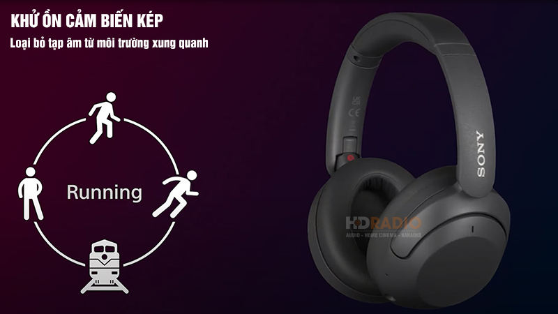 Công Nghệ Chống Ồn Được Tích Hợp Trên Sony WH-XB910N
