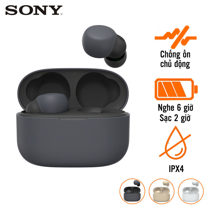 Tai Nghe Sony LinkBuds S (Không Dây, Chống Ồn, Pin 6 Giờ, IPX4, Bluetooth 5.2)