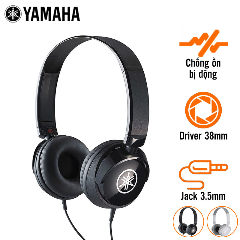 Tai Nghe Yamaha HPH-50B (Chụp Tai, Jack 3.5mm)