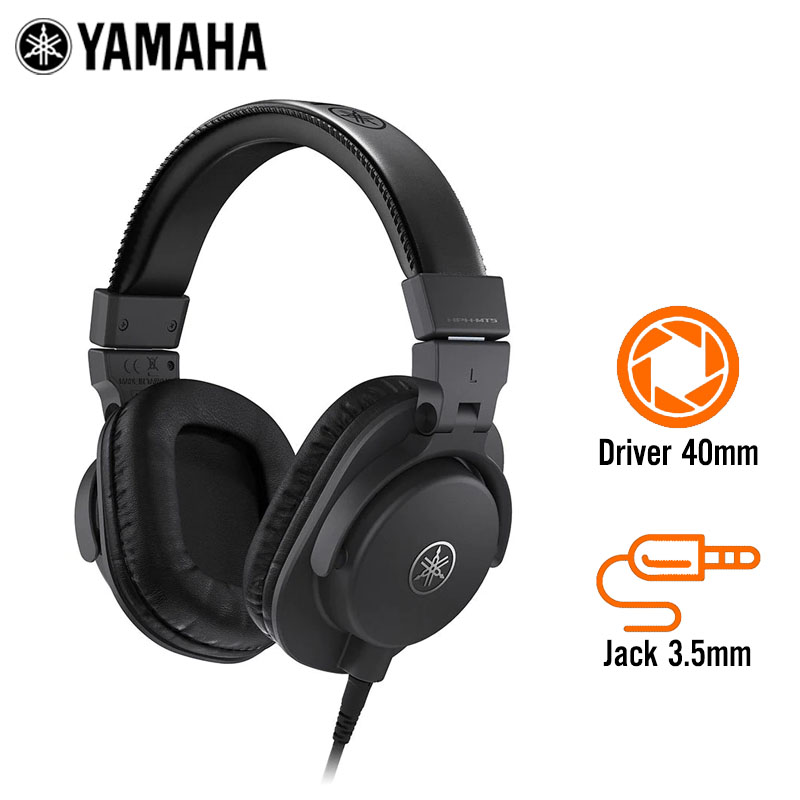 Tai Nghe Yamaha HPH-MT5 (Chụp Tai, Jack 3.5mm)