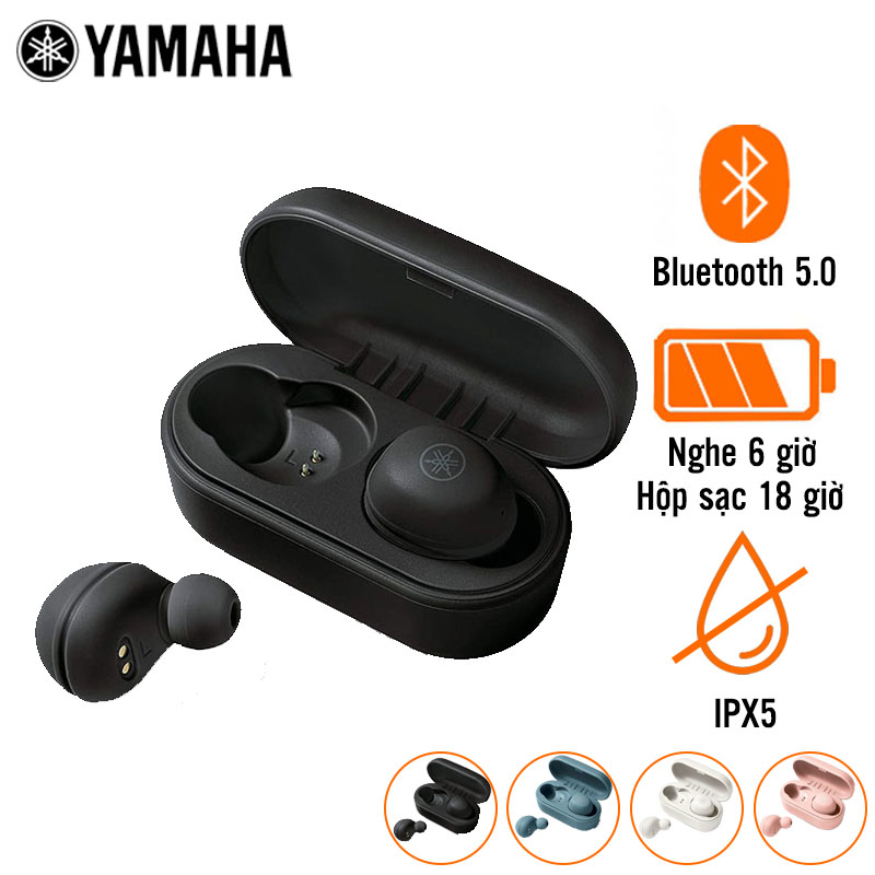 Tai Nghe Yamaha TW-E3A (Không Dây, Pin 6 Giờ, IPX5)