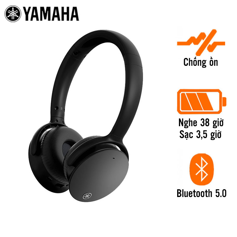 Tai Nghe Yamaha YH-E500A (Chụp Tai, Chống Ồn, Pin 38 Giờ, Bluetooth 5.0)