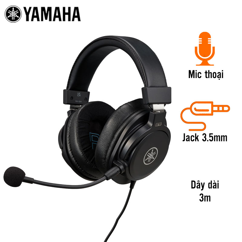 Tai Nghe Yamaha YH-G01 (Chụp Tai, Jack 3.5mm)