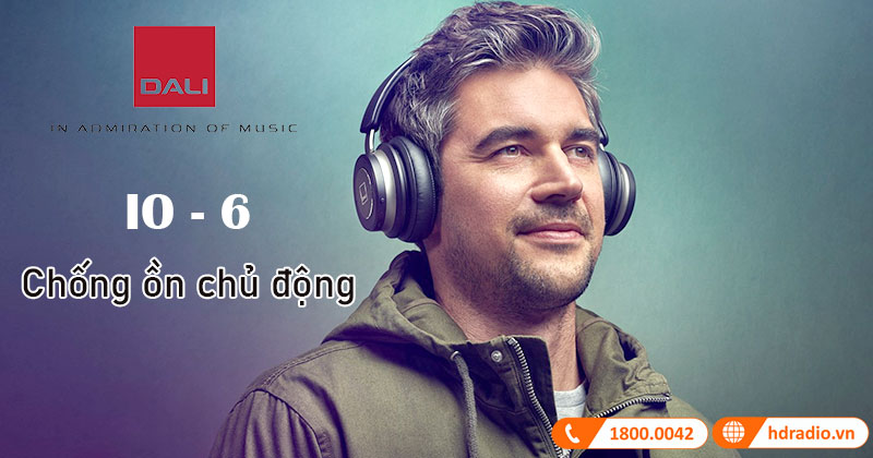 tai nghe dali io - 6 co kha nang chong on chu dong