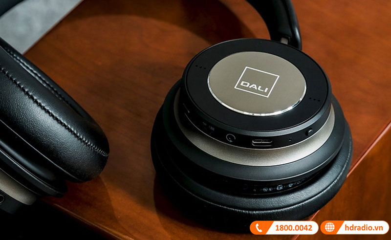 he thong cac cong va nut dieu chinh cua tai nghe dali io - 6