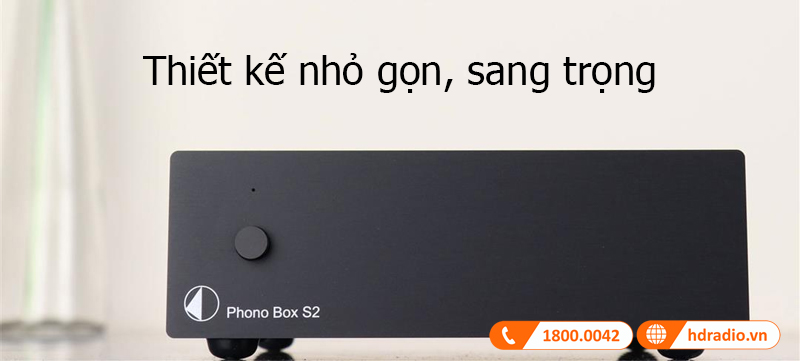 Thiet ke Phono Box Pro-Ject S2