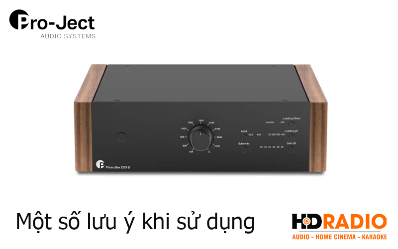 Luu y Phono Box Pro-Ject DS3 B