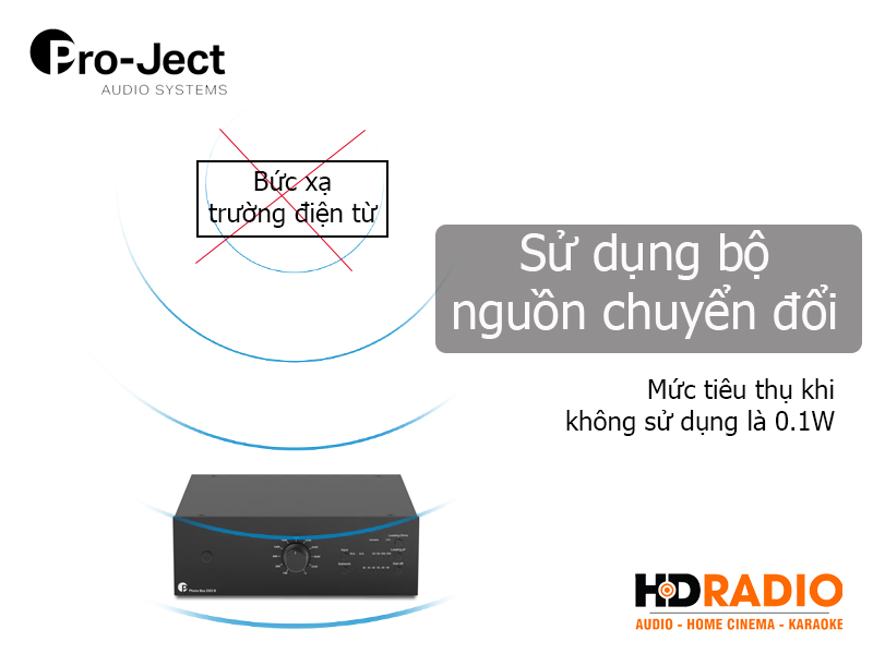 Nguon dien Phono Box Pro-Ject DS3 B