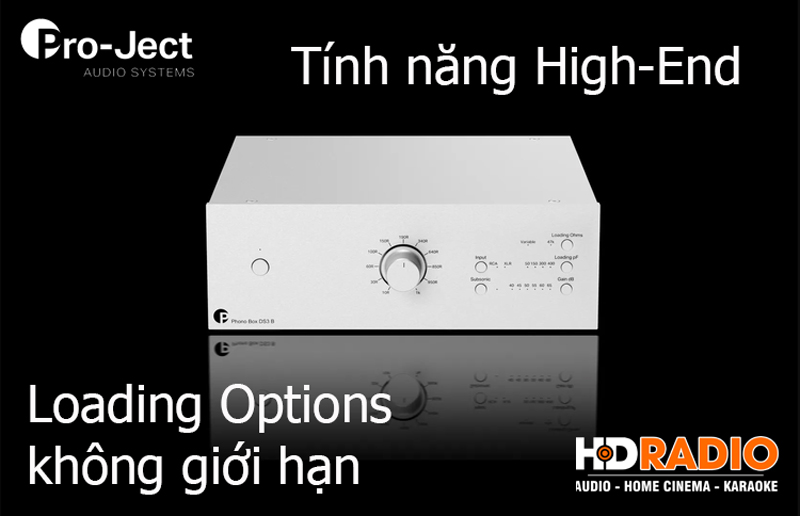 Tinh nang Phono Box Pro-Ject DS3 B